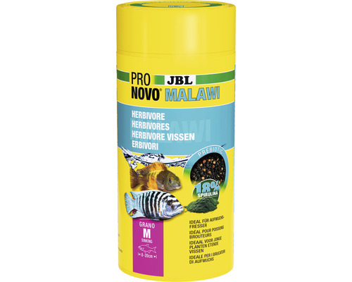 Nourriture en granulés JBL PRONOVO MALAWI GRANO M 1000 ml