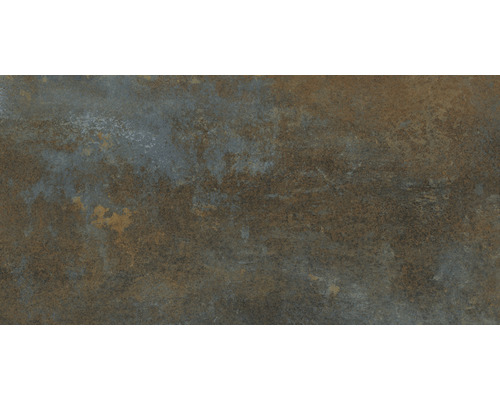 Carrelage sol et mur en grès cérame fin Iron urban 60 x 120 cm