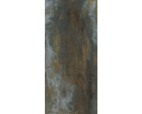 Carrelage sol et mur en grès cérame fin Iron urban 120 x 260 cm