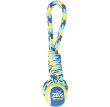 Hundespielzeug K9 Fitness by Zeus Tennis Ball Rope Tug-thumb-0