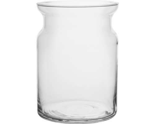 Photophore vase Ø 18 h 25 cm verre transparent