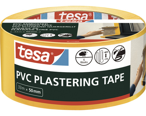 Tesa Logo PVC Putzband 33 Meter mal 50 Millimeter
