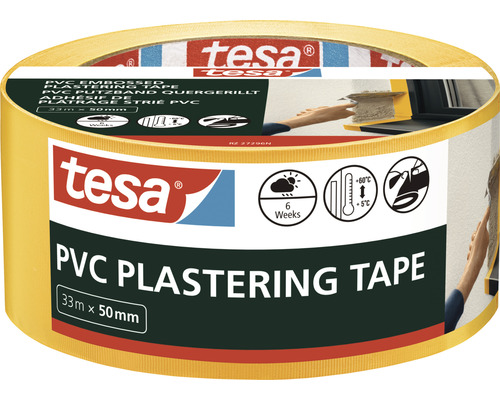 Tesa PVC Putzband, 33 m x 50 mm