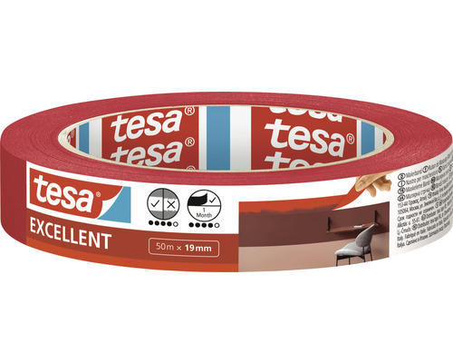 Tesa Excellent Malerband, 50 m x 19 mm