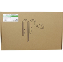 Emballage d''un Lily Pipe Inflow et Poppy Type Glass Outflow pour aquariums