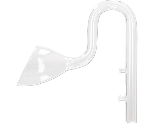 Verrerie pour aquarium, spécialement pour l''arrivée d''eau