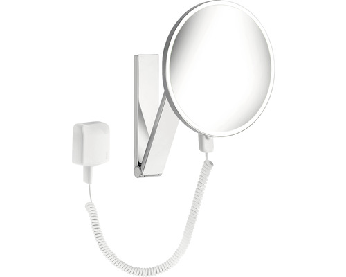 Miroir de maquillage KEUCO iLook_move extensible réglable en hauteur pivotant chrome brillant 17612019001