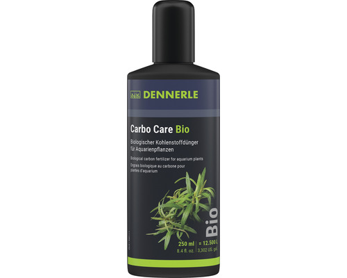 Engrais pour plantes d'aquarium Dennerle Carbo Care Bio, 250ml engrais au carbone liquide Engrais pour plantes d'aquarium Dennerle Carbo Care Bio, 250ml engrais au carbone liquide