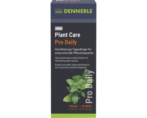 Engrais pour plantes d'aquarium Dennerle Plant Care Pro Daily engrais quotidien liquide