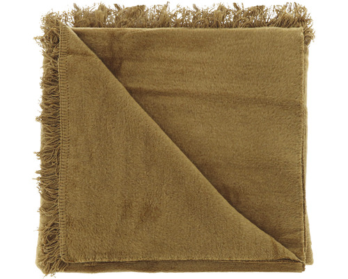 Wohndecke Plaid Nomi braun 150x200 cm Wohndecke Plaid Nomi braun 150x200 cm