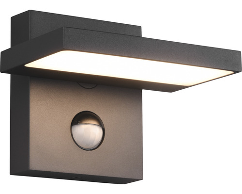 Baulund LED Außenwandleuchte Mit Bewegungsmelder – 15W, 1000 Lumen, Warmweiß, Anthrazit, IP54