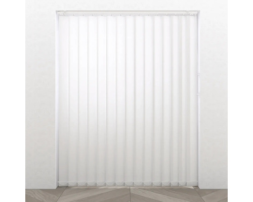 Soluna Set de lamelles Shantong blanc 40x260 cm