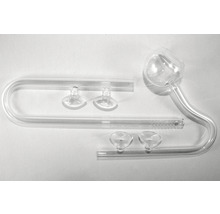 Verrerie pour aquariums avec ventouses