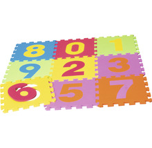 Tapis puzzle chiffres 30x30 cm lot de 10-thumb-0
