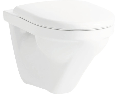 Wand-Tiefspül-WC mit Deckel