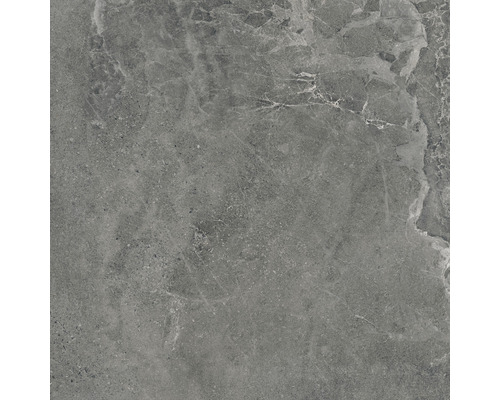 Wand- und Bodenfliese Dolomiti anthracite 80x80cm matt rektifiziert