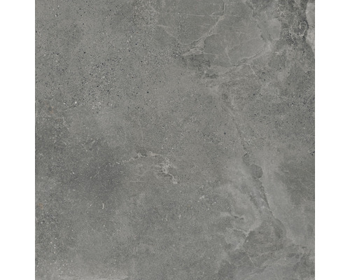 Carrelage sol et mur en grès cérame fin Dolomiti 120x120 cm anthracite