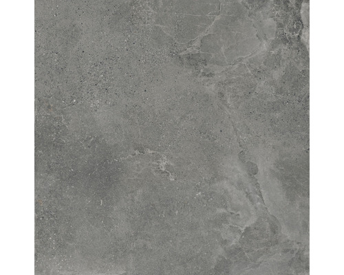 Wand- und Bodenfliese Dolomiti anthracite 120x120cm matt rektifiziert