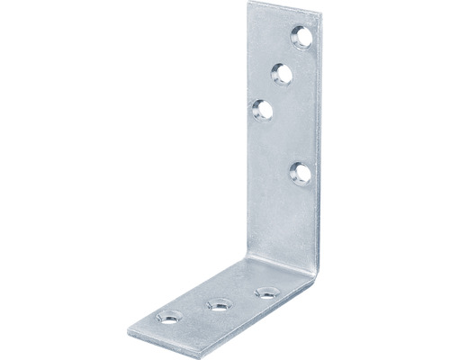 Cornière pour solive 80 x 120 x 35 mm galvanisée, passivation couche épaisse 1 pièce