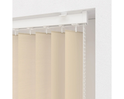 Store vénitien vertical avec chaînette de commande pour la décoration de fenêtre