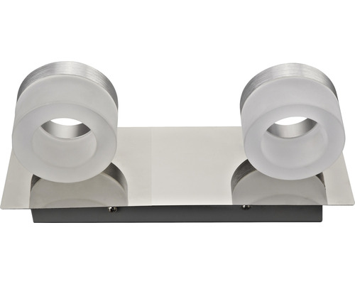 Doppelwandleuchte mit Glaszylindern
