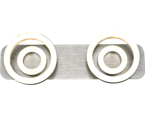 Applique murale LED avec deux luminaires ronds