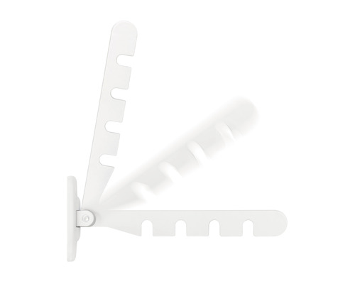 Séchoir à linge mural avec bras rabattables