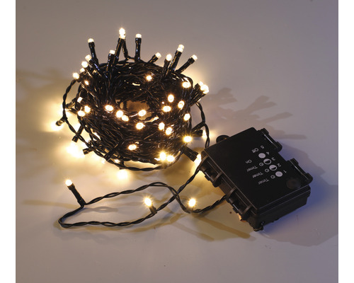 LED Lichterkette Lafiora 9,5 m + 10 m Zuleitung 96 LEDs Lichtfarbe warmweiss inkl. Timer und Dimmer LED Lichterkette Lafiora 9,5 m + 10 m Zuleitung 96 LEDs Lichtfarbe warmweiss inkl. Timer und Dimmer