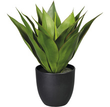 Künstliche Agave in einem Topf
