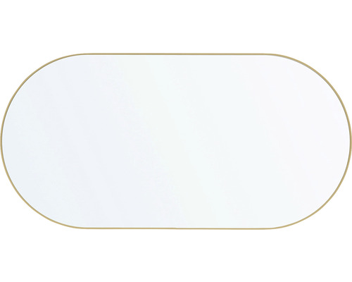 Miroir ovale avec cadre