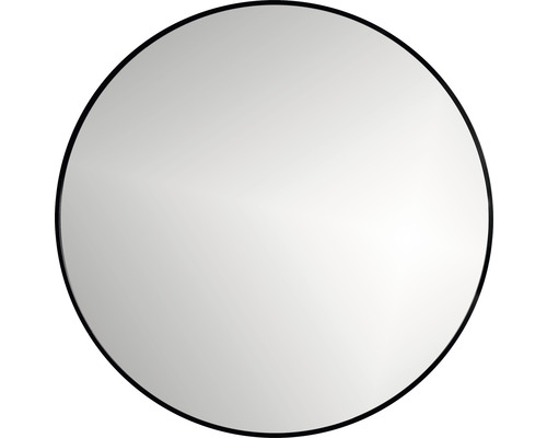 Rahmenspiegel Cordia Round Line Mirror Ø 40 cm schwarz