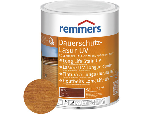 Remmers Langzeitlasur UV teak 750 ml