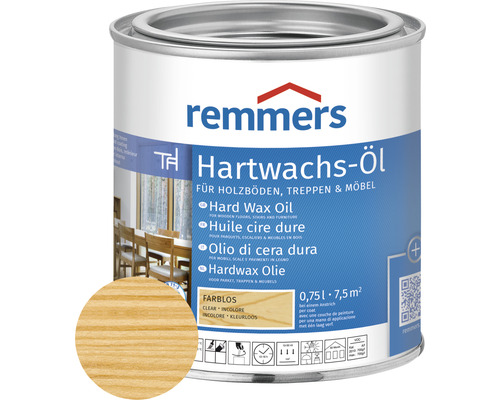 Huile-cire incolore Remmers 375 ml