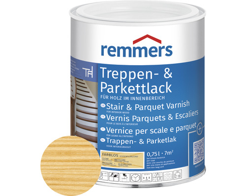 Remmers Treppen- und Parkettlack seidenglänzend farblos 750 ml