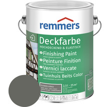Remmers Deckfarbe Dunkelgrau, 2,5 Liter Dose