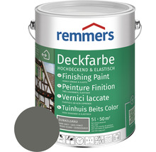 Remmers Deckfarbe Holzfarbe dunkelgrau 5 l