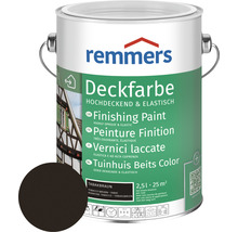 Remmers Deckfarbe Holzfarbe tabakbraun 2.5 l