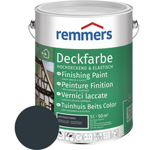Remmers Peinture Finition gris anthracite en pot de 5 litres