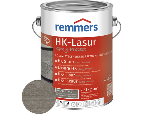 Remmers HK-Lasur graphitgrau 2.5 l