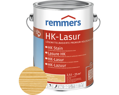 Lasure HK Remmers incolore 2.5 l