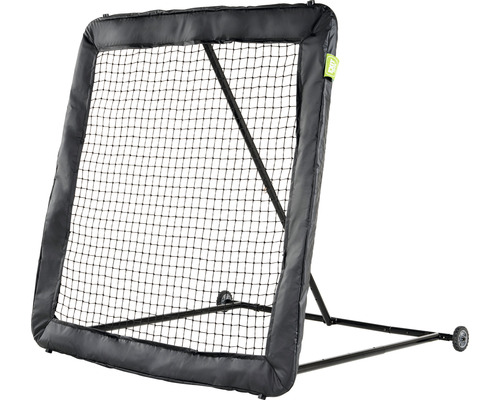 Mur de but de football avec filet et roulettes