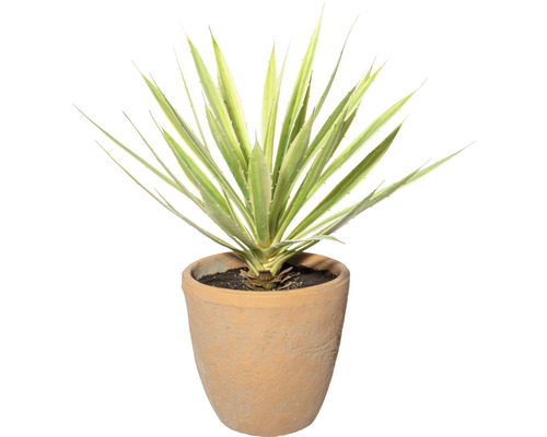 Kunstpflanze Yucca H 45 cm grün