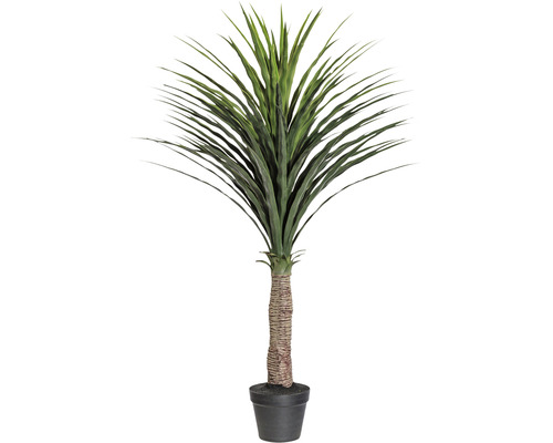 Kunstpflanze Yucca H 115 cm grün