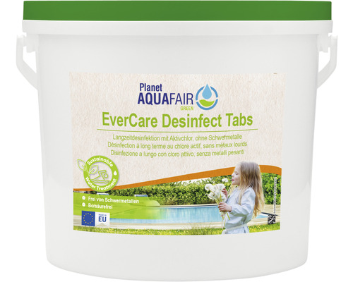 Produit chimique de désinfection à long terme pour piscine Aqua Fair 2,5 kg