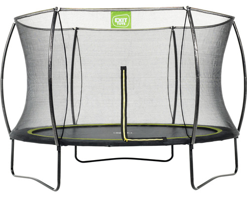 Trampoline de jardin rond avec filet de sécurité