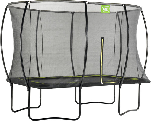 Rechteckiges Gartentrampolin mit Sicherheitsnetz