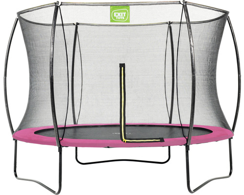Rundes Gartentrampolin mit Sicherheitsnetz