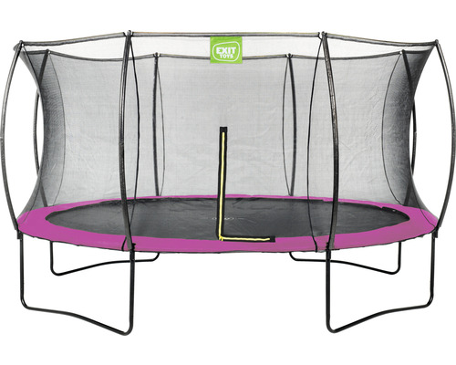 Freistehendes rundes Gartentrampolin mit Sicherheitsnetz