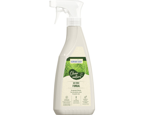 Eric Schweizer Produits de renforcement des plantes Bio Force Fungal Spray 500 ml Vaporisateur contenant un agent biologique contre les champignons pour les plantes