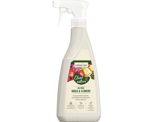 Eric Schweizer Produits de renforcement des plantes Bio Force Roses and Flowers 500 ml